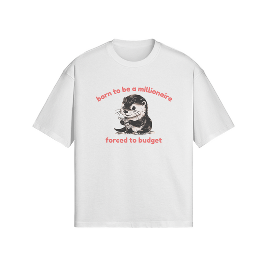 Born To Be A Millionaire Oversized Tee